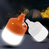 Lâmpada Solar Impermeável Super Brilhante Com Controle Remoto E Painel De Carregamento Solar