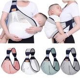 Canguru de Bebê Rede Respirável Confortável Dobrável para Bolsa Prático Porta Bebês Até 20kg