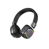Fone de Ouvido Headset Com Fio Bluetooth Estéreo Recarregável RGB