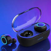 Fone De Ouvido Bluetooth 5.0 Com Controle Estéreo Esportivo Touch Y50 TWS