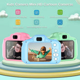 Mini-câmera digital de 2 polegadas com tela HD recarregável para crianças Brinquedos fotográficos