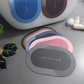 Tapete Antiderrapante Banheiro Capacho Absorvente Bathroom 60x40 Costurado/Tapete De Banho