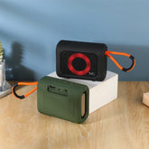 Mini Caixa De Som Go 3 Portátil com LED À Prova D'Agua Sem Fio Ao Ar Livre RGB