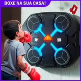 Máquina De Boxe Profissional Música Eletrônica Led Infantil