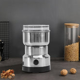 Moedor De Café Grãos Sementes Elétrico Automático Gourmet Profissional Em Aço Inox 110v