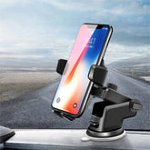 Suporte Veicular Para Celular Seguro E Resistente Para Carro Com Ventosa e Ajuste