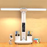 Candeeiro De Mesa Portátil Cabeceira Para Leitura De Escrivaninha Multifuncional