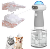Máquina Elétrica de Espuma para Banho de Cães – Limpeza Profunda, Portátil e Automática