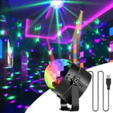 Luz de parede LED luzes de festa/ bola de discoteca decoração/projetor usb lâmpada estroboscópica