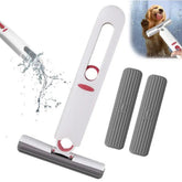 Mini Esfregão Portátil Mop Absorvente Auto- Limpeza Multifuncional Limpador
