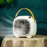 Mini Ar Condicionado Portátil Climatizador Refrigerador De Mesa