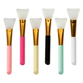 1 Pincel silicone máscara de argila e máscara diversas colorido