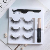 Kit Cílios E Delineador Magnéticos Com Pinça - Novidade - Magnetic Eyelashes