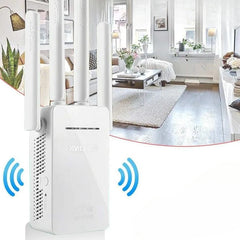 Repetidor Amplificador de Sinal Wife 4 Antenas Expansor de Internet 2800m