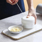 Mini Processador Manual Triturador de Alimentos 2 Laminas