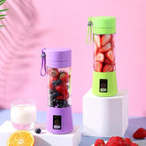 Mini Liquidificador Portátil Shake Take Juice Cup 6 Lâminas Recarregável