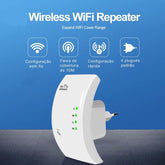 Repetidor Amplificador De Sinal Wifi 600/mbps Ultra Rápido
