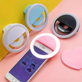 Anel De Led Luz Para Selfie Ring Light Flash Celular Iphone Galaxy Xperia
