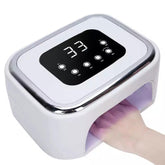 Cabine de Led de Unhas com Alto-falante Bluetooth forninho de unha cabine música