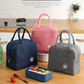 Bolsa Térmica Com Bolso Externo Para Marmita Viagem