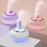 Mini Umidificador De Ar Aromatizador De Ambiente Climatizador Purificador Portátil Difusor De Óleo