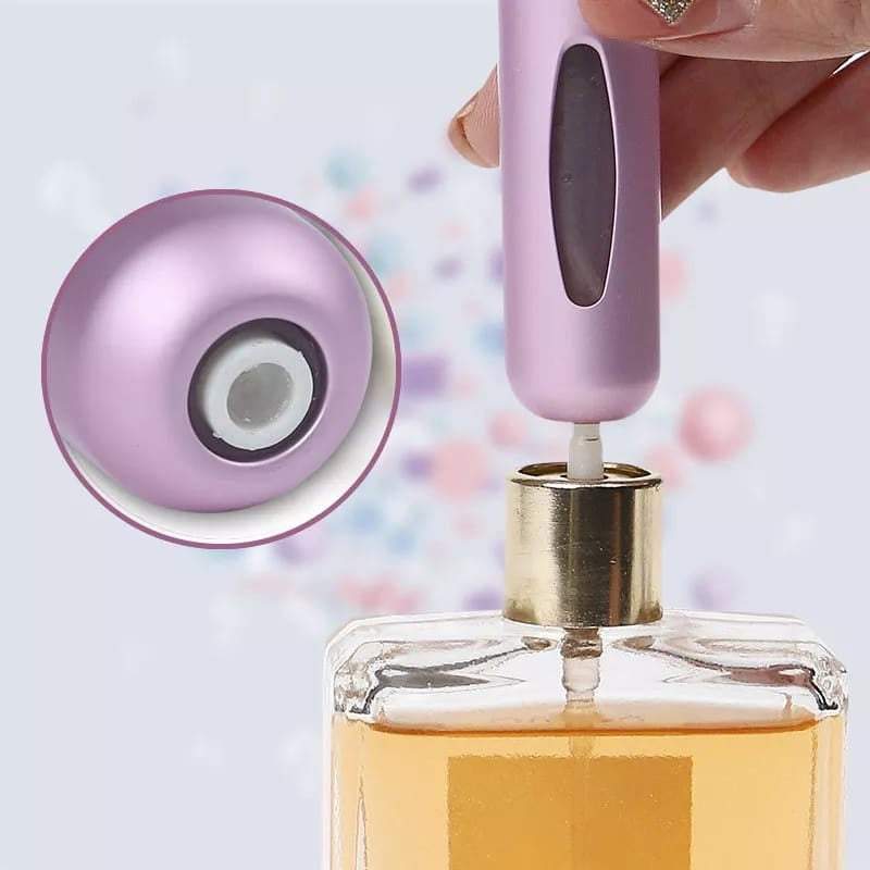 Spray Frasco de Perfume Mini Portátil Recarregáveis Atomizador