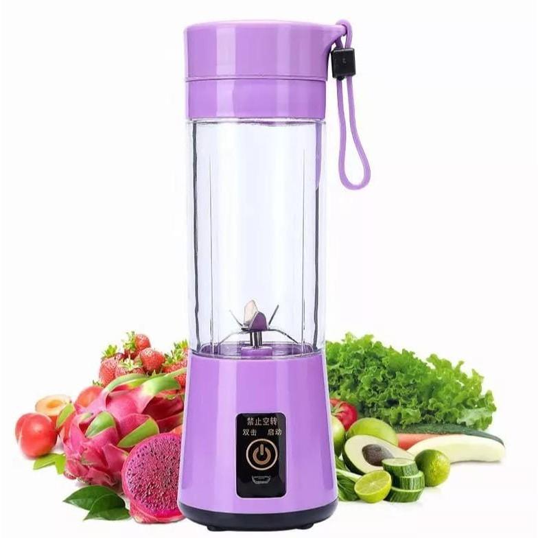 Mini Liquidificador Portátil Shake Take Juice Cup 6 Lâminas Recarregável