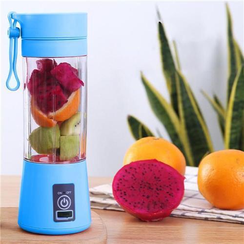 Mini Liquidificador Portátil Shake Take Juice Cup 6 Lâminas Recarregável